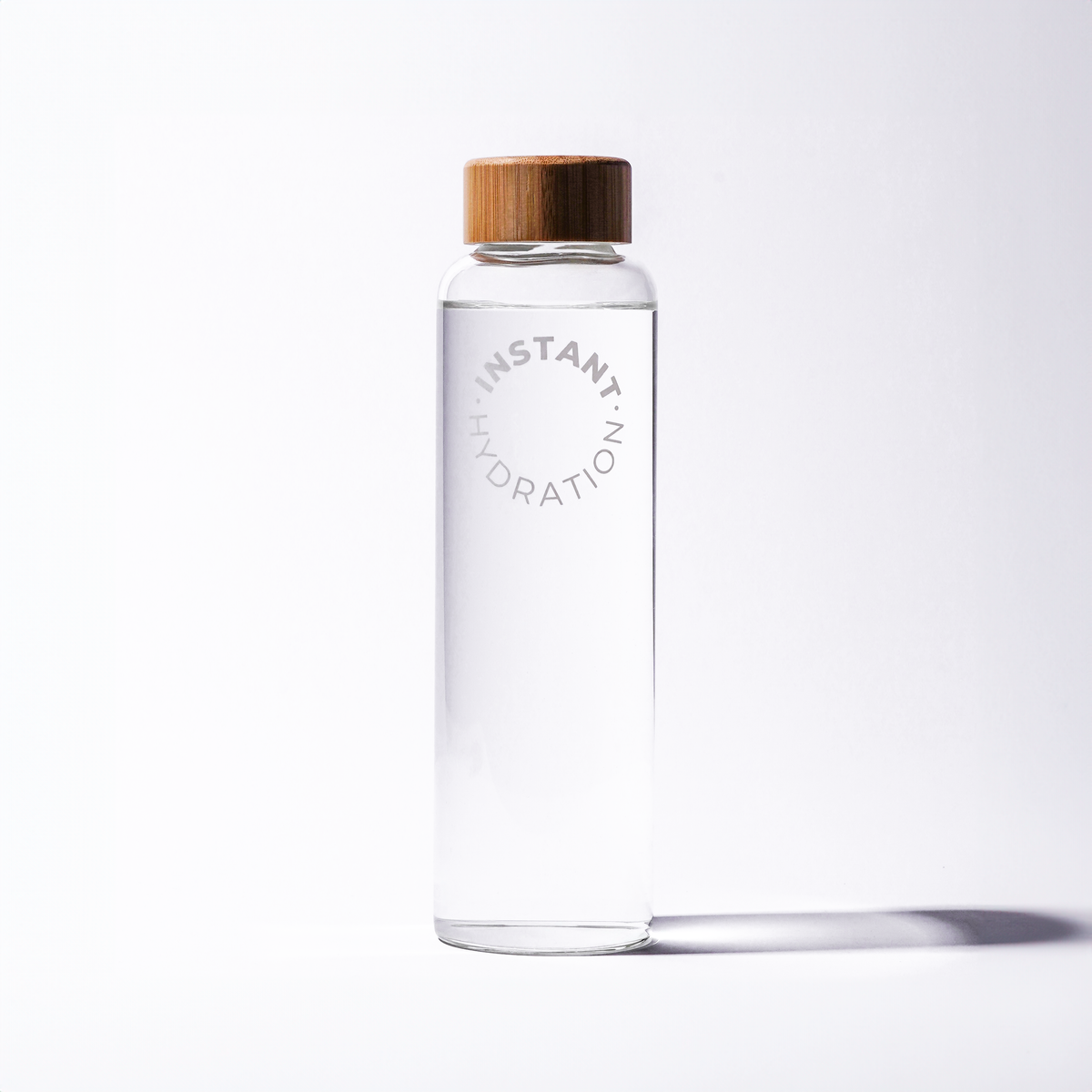 Bottle on the desk