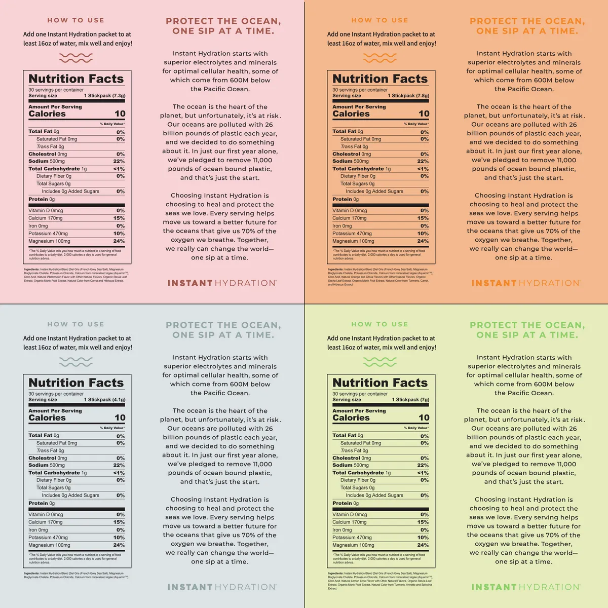 product label