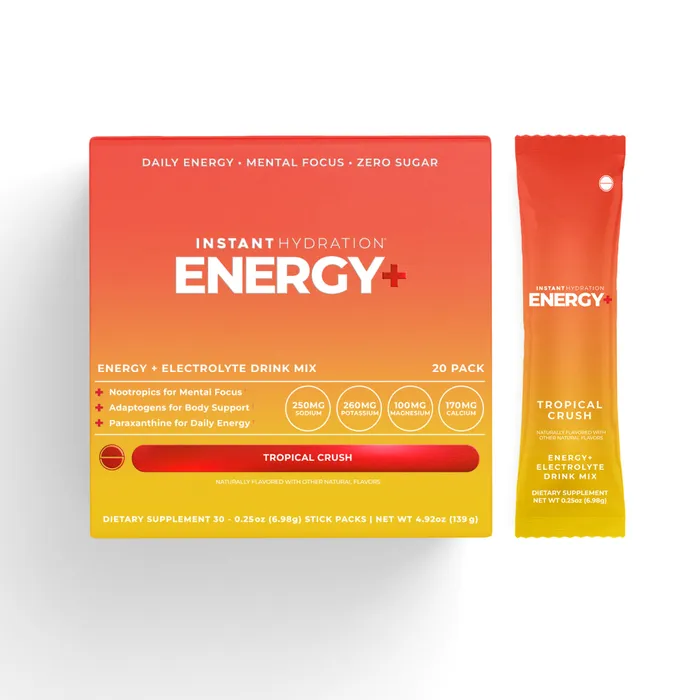 Energy+ Tropical Crush box and stick